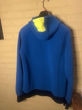 Sudadera Adidas Nitrocharge Azul y Amarillo