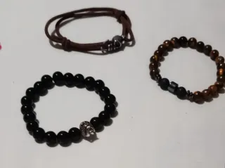 Lote 3 Pulseras Hombre