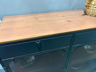 Buffet IKEA FJÄLLBO negro/madera