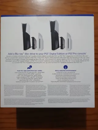 PlayStation 5 Digital + Lector de discos