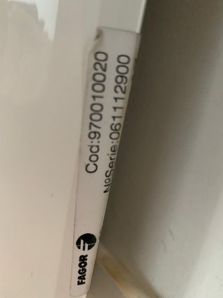 Radiador Fagor Calor Azul Blanco