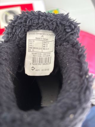 Conjunto esquí niño/a: pantalón, guantes, botas