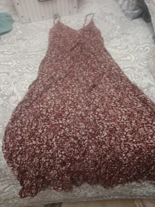 Mono largo tirantes amarillo estampado