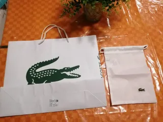 Shopper bag busta sacchetto Lacoste