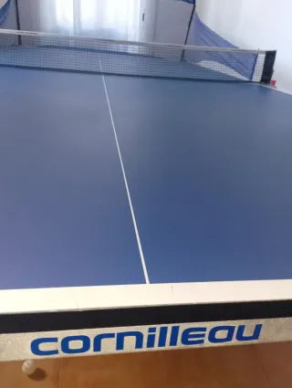Mesa de Ping Pong Azul con Red