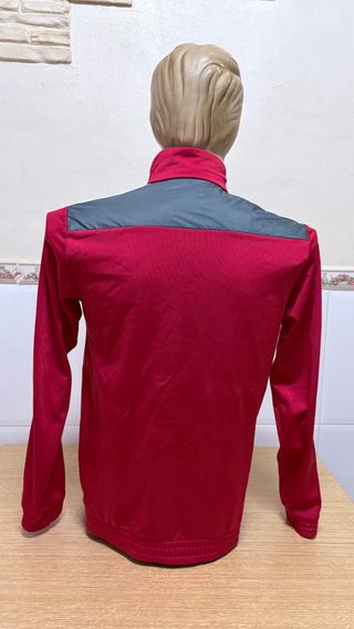 Chaqueta Adidas Vintage Roja y Gris