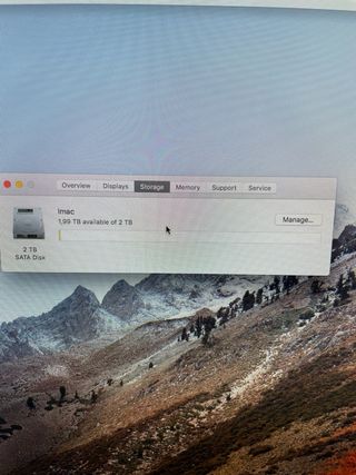 iMac 27 12GB RAM 2TB Almacenamiento