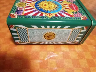 Scatola latta limone sole Sicilia Sicily Siciliana