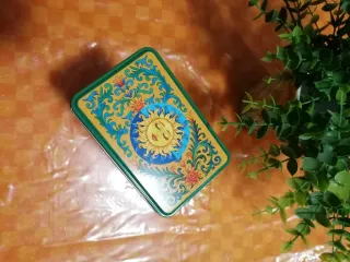 Scatola latta limone sole Sicilia Sicily Siciliana