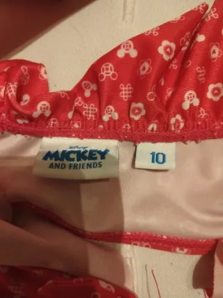 Bañador Minnie Mouse Talla 10 para niña