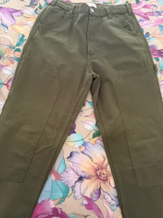 Pantalón cargo verde militar