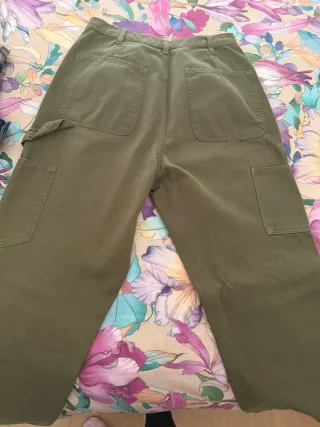 Pantalón cargo verde militar