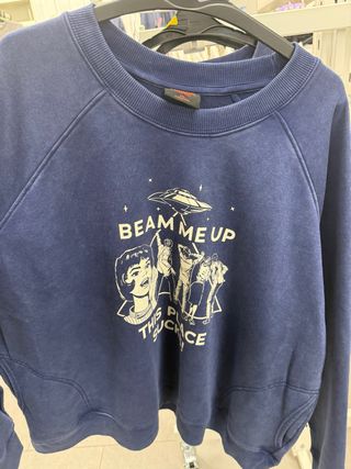 Sudadera Stranger Things Beam Me Up INTERCAMBIO