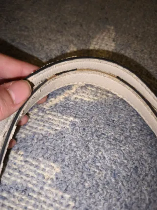 Regalo Bolso Beige y Blanco con Estampado Floral