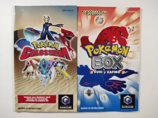 Pokémon Colosseum Box Rubí y Zafiro Gamecube