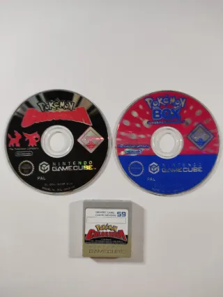 Pokémon Colosseum Box Rubí y Zafiro Gamecube