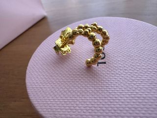 Pendientes Aros TOUS NUEVOS Gloss Baño Oro