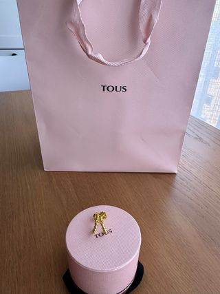 Pendientes Aros TOUS NUEVOS Gloss Baño Oro