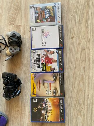 Consola PlayStation 2 Sony Negra