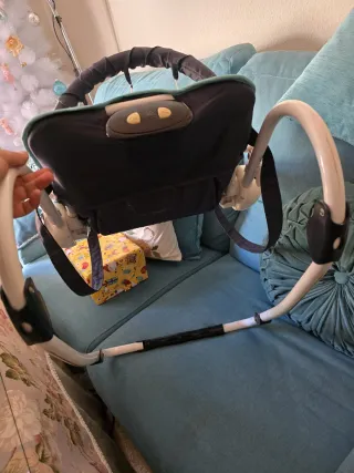 Mecedora para bebé con vibración y música