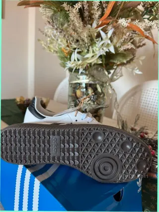 Adidas Samba OG Cloud Blancas Negras