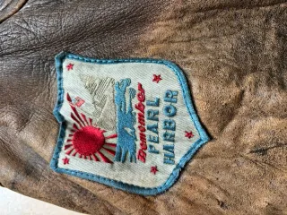Giacca Avirex Pelle Top Gun Patch