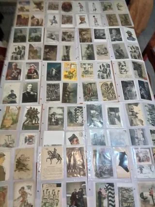 Colección Postales Militares Antiguas