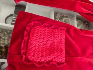 Chaqueta Daniel & Mayer Roja Terciopelo