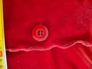 Chaqueta Daniel & Mayer Roja Terciopelo