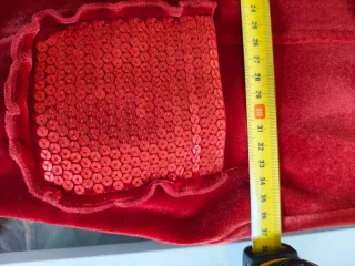 Chaqueta Daniel & Mayer Roja Terciopelo