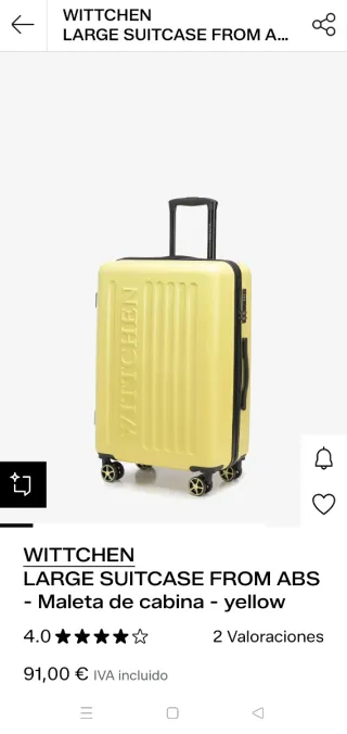 Maleta de cabina Witchery ABS