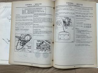 RENAULT 25 V6 INY MANUALES TALLER MOTOR K-JETRONIC