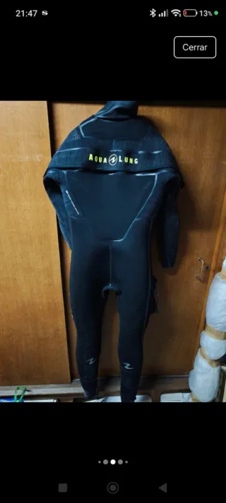 Traje Neopreno Semi Seco Aqualung Iceland 7.0