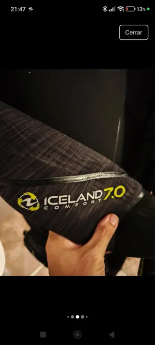 Traje Neopreno Semi Seco Aqualung Iceland 7.0