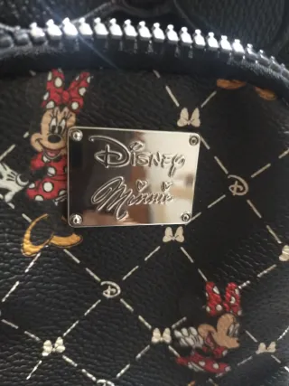 Bolso Minnie Mouse Negro Multicolor