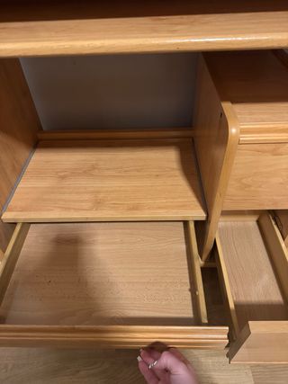 Escritorio de madera