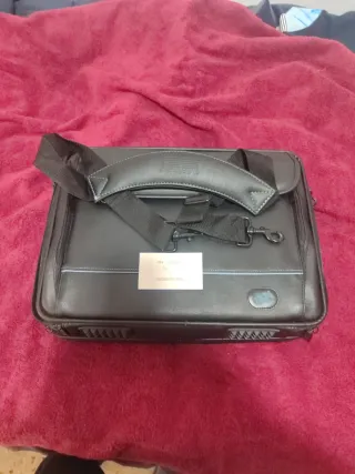 Maletín IBM Piel Negro Portátil Documentos