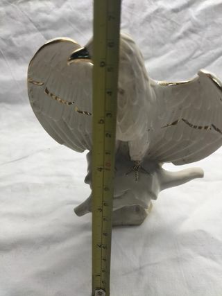 Estatueta Águia Biscuit Bom Estado