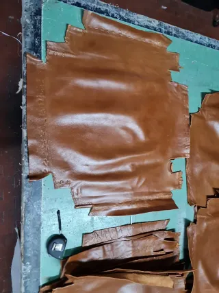 Ritagli pelle stampata liscia 1+1