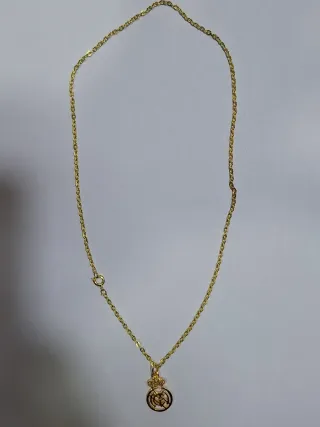 Collar Escudo F.C Barcelona Oro