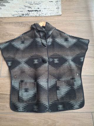 Capa Poncho Étnico Mujer Talla Única