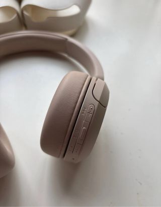 Cascos Sony Inalámbricos Beige/Blanco