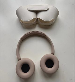 Cascos Sony Inalámbricos Beige/Blanco