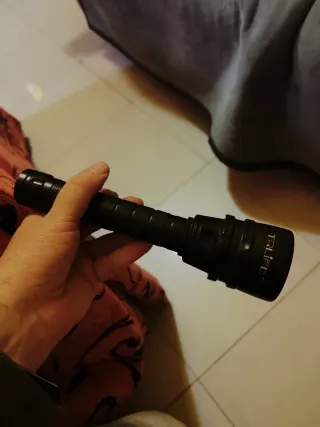 Linterna buceo aluminio 5 LEDs