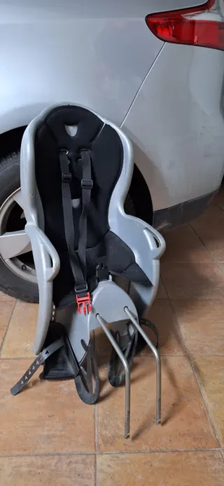 Silla portabebés para bicicleta
