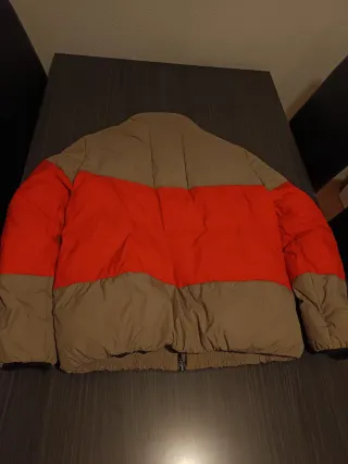 Cazadora Calvin Klein Jeans Beige y Naranja