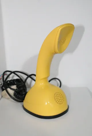 Ericsson Ericofon Cobra Telefono Vintage Giallo