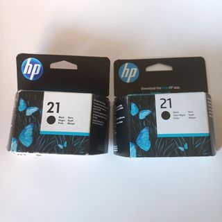 Pack 2 Cartuchos Tinta Negra HP 21