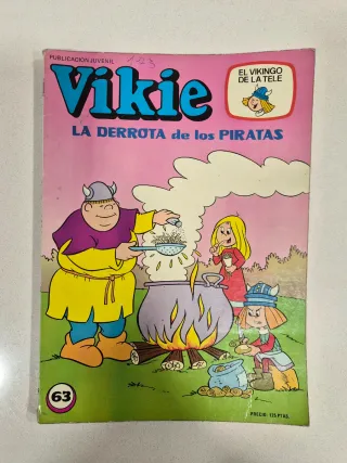 Còmic Vikie: La Derrota de los Piratas