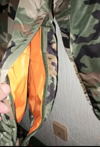 Chaqueta Alpha Industries Camuflaje